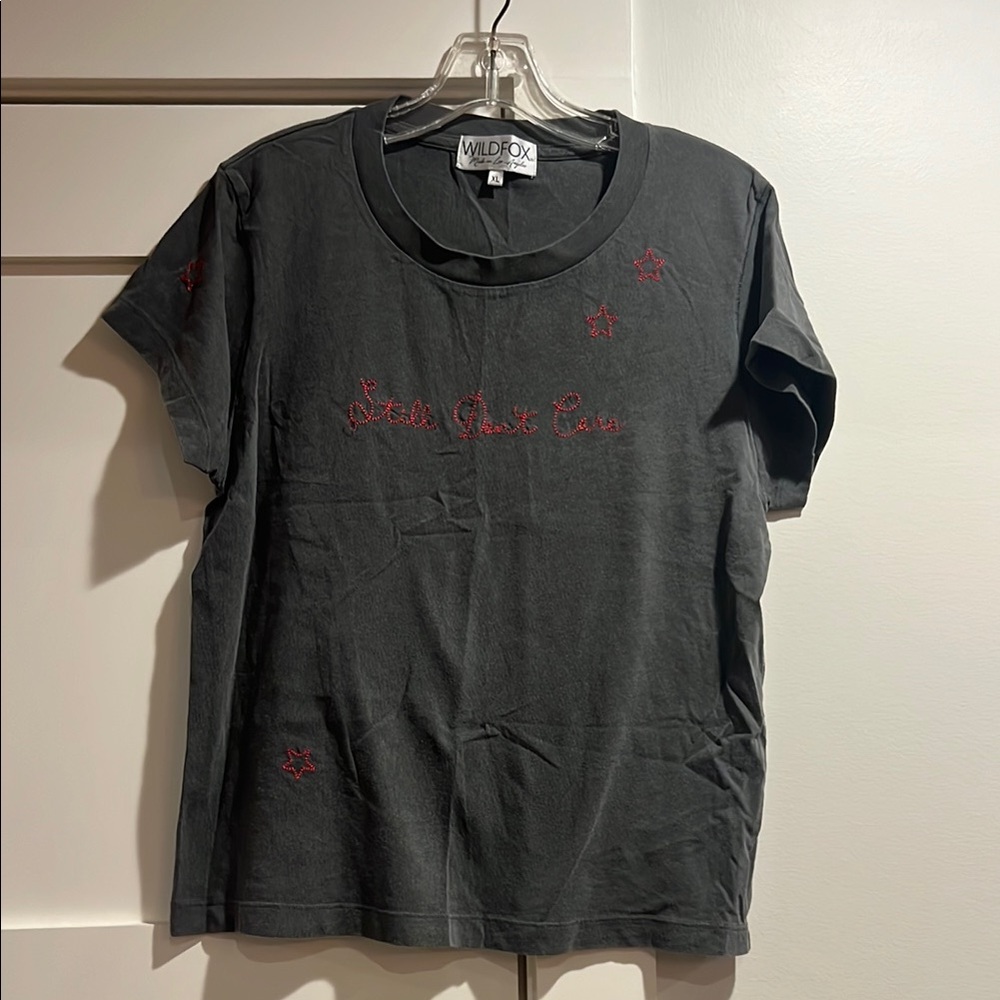 Wildfox Black Graphic Tee
